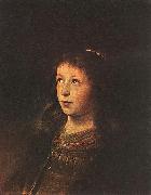 Jan lievens Portrait of a Girl oil painting reproduction